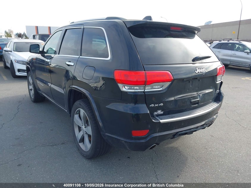 Vin: 1c4rjfcg6ec498324, lot: 30110647, jeep grand cherokee overland 20143