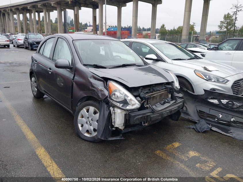 2018 Nissan Micra S/Sr/Sv, Right Front, IAAI, VIN 3N1CK3CP6JL256801