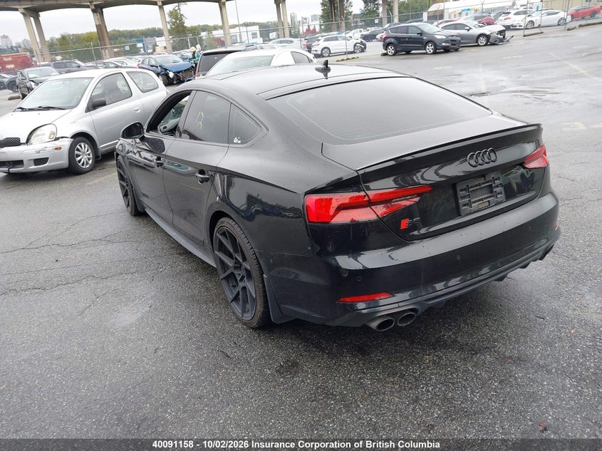 Vin: wauc4cf51ja003827, lot: 30110710, audi s5 20183
