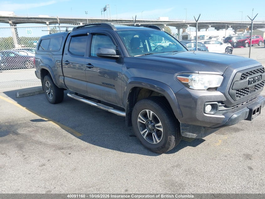 2019 Toyota Tacoma Double Cab/Sr5/Trd Sport/Trd Off Road, Удар сзади, IAAI, VIN 5TFDZ5BN9KX043114