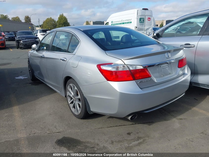 Vin: 1hgcr2f50fa806779, lot: 30110720, honda accord sport 20153