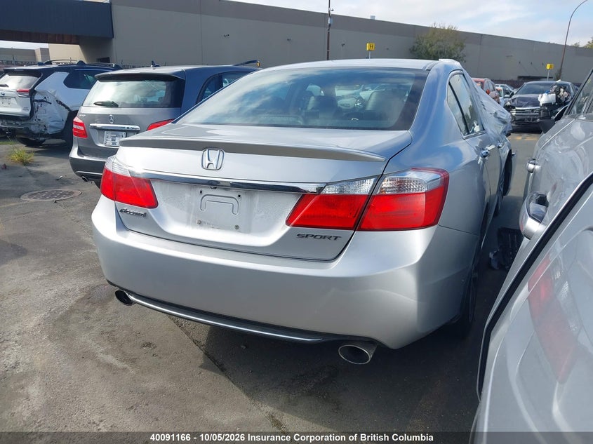 Vin: 1hgcr2f50fa806779, lot: 30110720, honda accord sport 20154