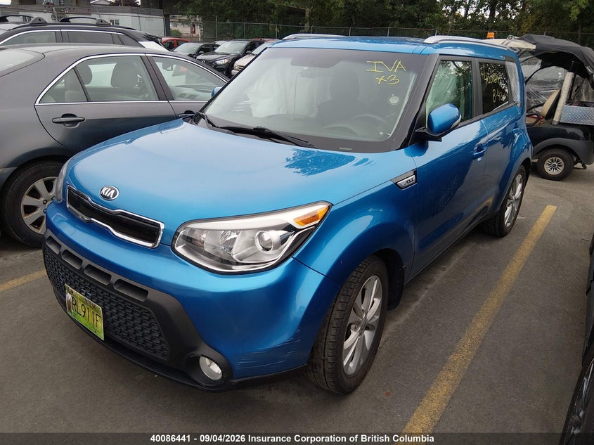 Vin: kndjp3a51g7396209, lot: 30110742, kia soul + 20162