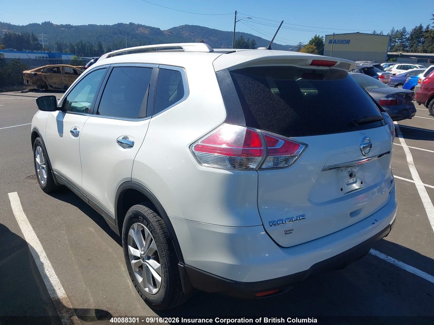 Vin: 5n1at2mt9fc858663, lot: 30110747, nissan rogue s/sl/sv 20153
