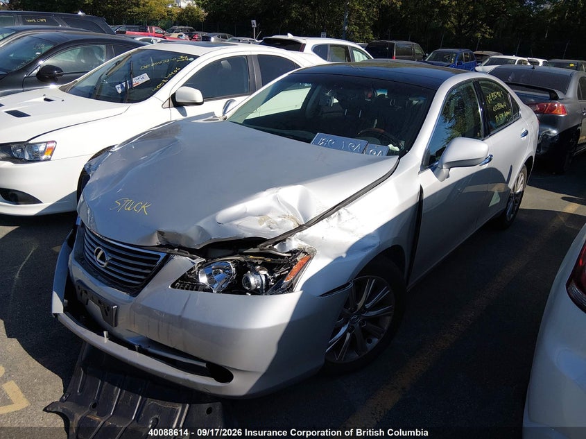 2007 Lexus Es 350 350, Front, IAAI, VIN JTHBJ46G172015850 — photo 2