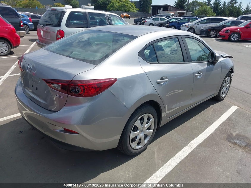 Vin: 3mzbm1u74gm291276, lot: 30110819, mazda 3 sport 20164