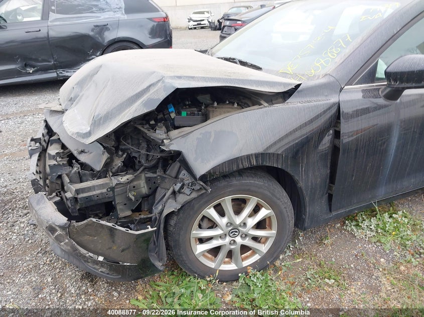 Vin: 3mzbm1l73gm250848, lot: 30110823, mazda 3 touring 20162