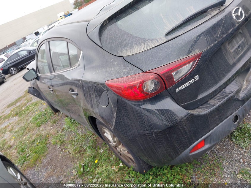 Vin: 3mzbm1l73gm250848, lot: 30110823, mazda 3 touring 20163