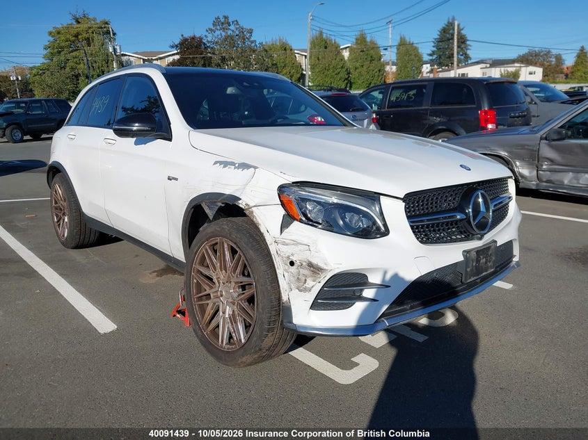 2017 Mercedes-Benz Glc 43 4Matic Amg, Правый перёд, IAAI, VIN WDC0G6EB4HF238834