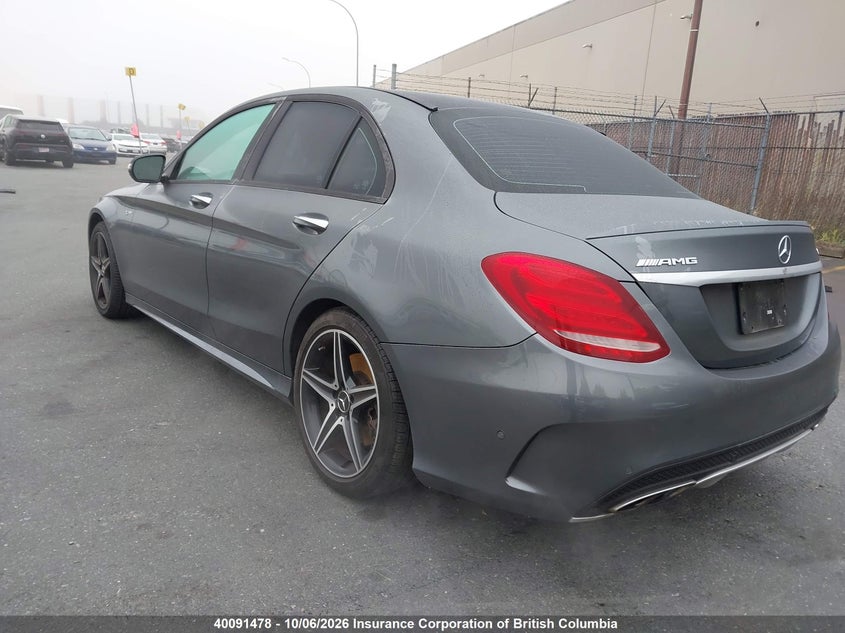 Vin: 55swf6eb5hu192033, lot: 30111132, mercedes-benz c 43 4mati amg 20173