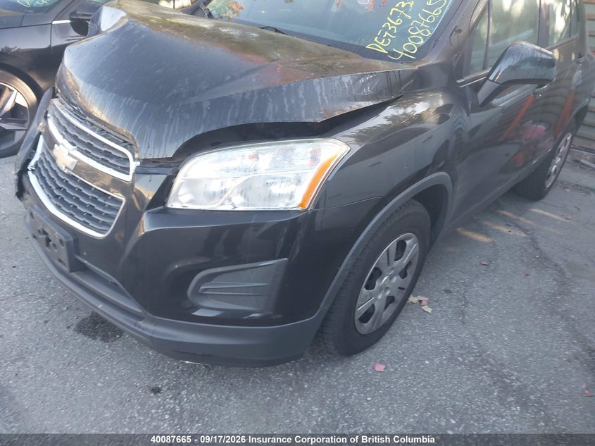 Vin: 3gncjksb9fl213780, lot: 30111135, chevrolet trax ls 20152