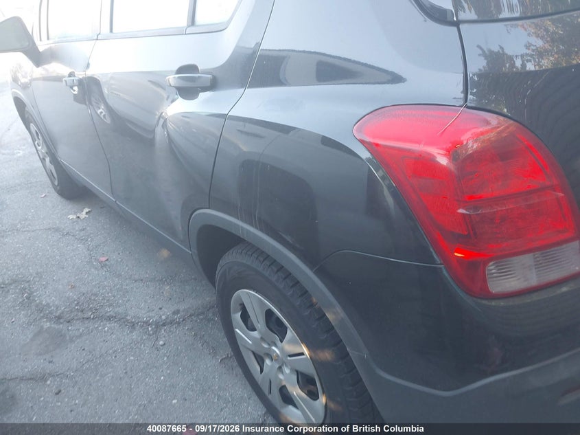 Vin: 3gncjksb9fl213780, lot: 30111135, chevrolet trax ls 20153