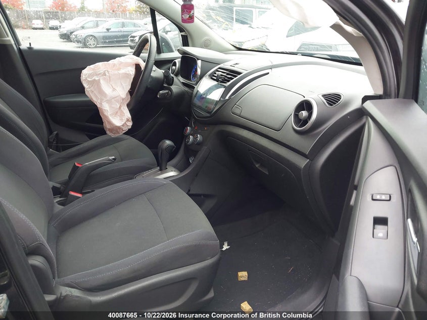 2015 Chevrolet Trax Ls VIN: 3GNCJKSB9FL213780 Lot: 40087665