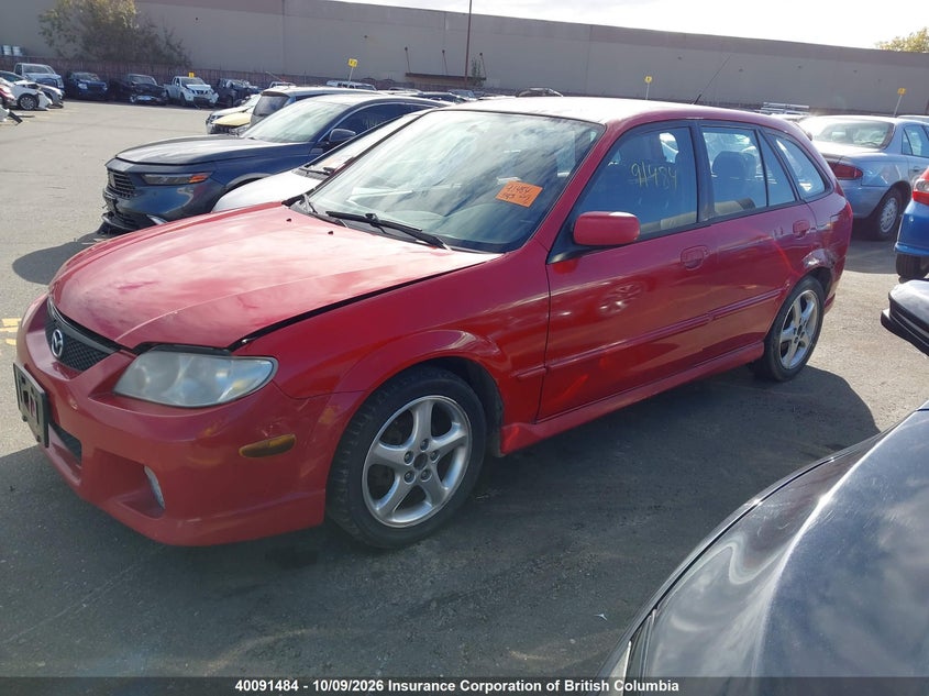 2002 Mazda Protege5 Es, Right Front, IAAI, VIN JM1BJ245X21559009 — photo 2