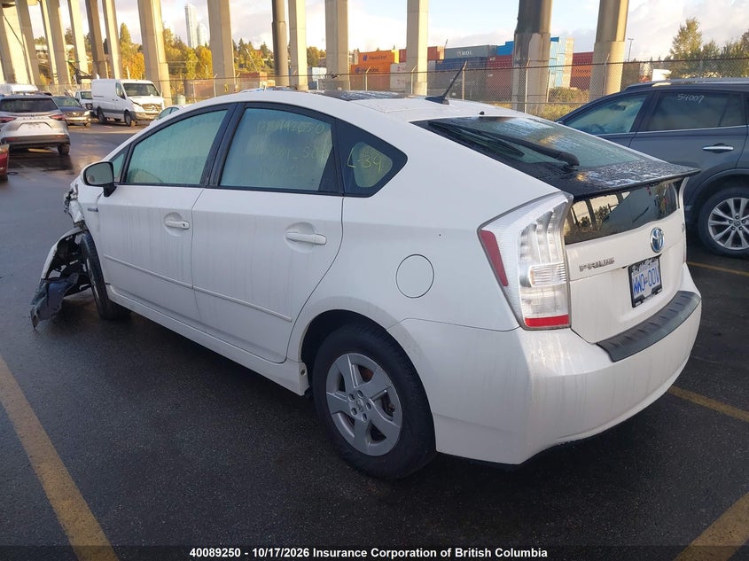 Vin: jtdkn3du7a0052560, lot: 30111169, toyota prius 20103
