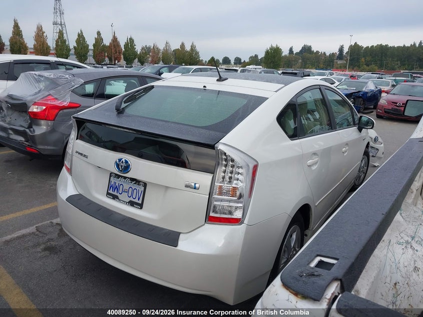 Vin: jtdkn3du7a0052560, lot: 30111169, toyota prius 20104
