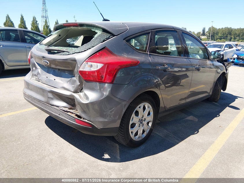 Vin: 1fahp3k23cl192943, lot: 30111177, ford focus se 20124