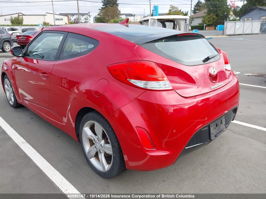Vin: kmhtc6adxd4135425, lot: 30111182, hyundai veloster 20133