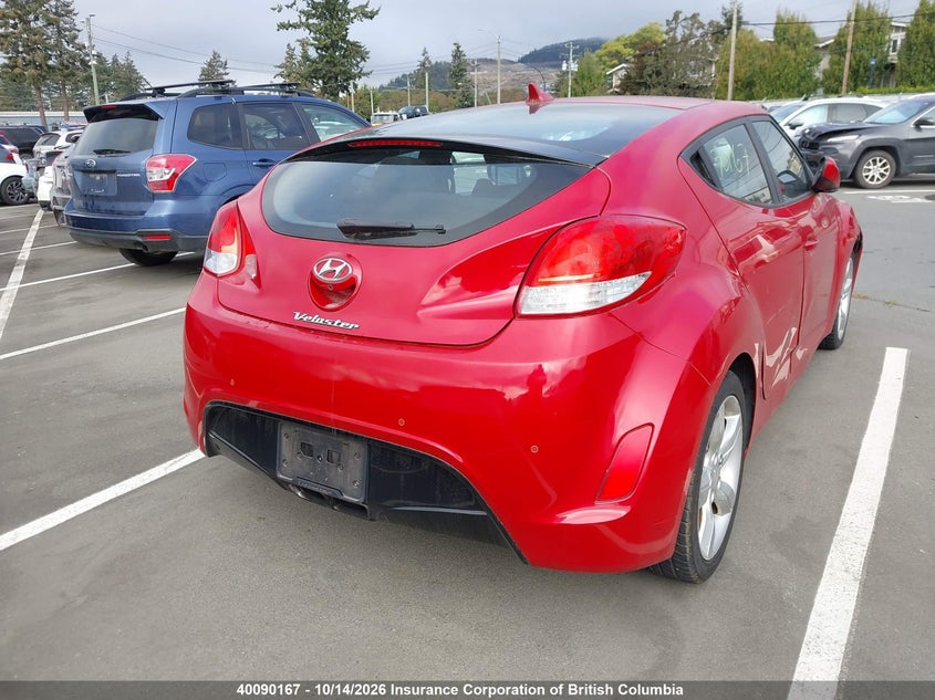 Vin: kmhtc6adxd4135425, lot: 30111182, hyundai veloster 20134