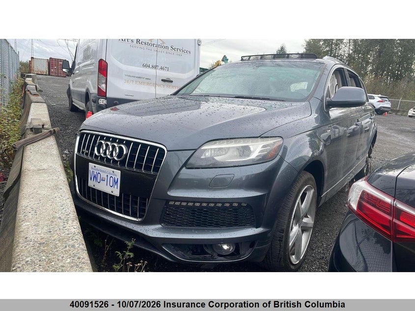 2011 AUDI Q7 VIN WA1MGCFE1BD003819 — фото 2