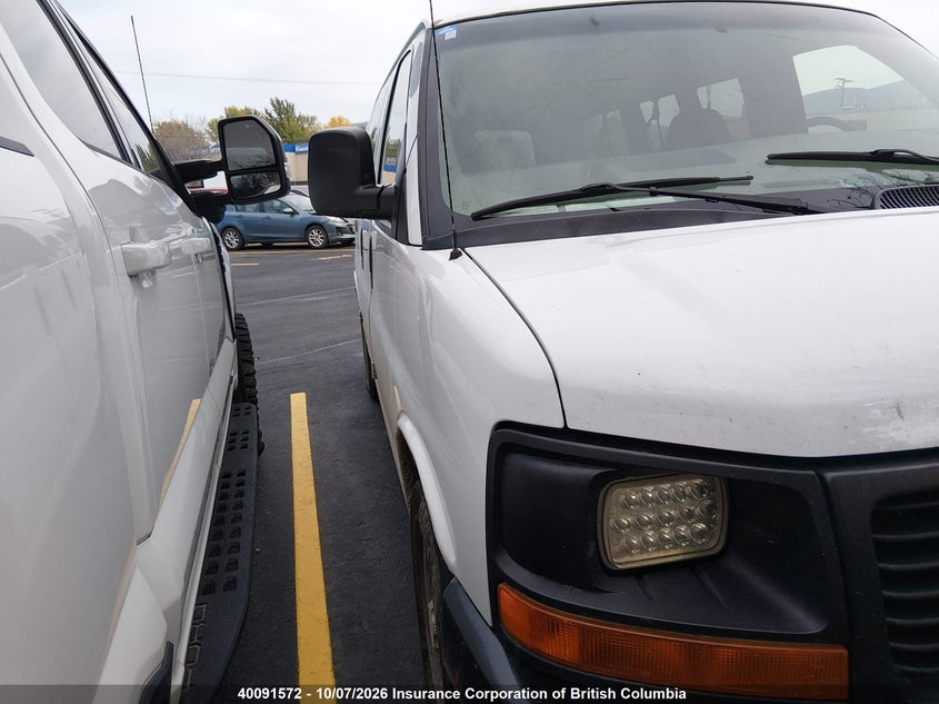 2009 GMC Savana 1500 Sl/Sle, Left Side, IAAI, VIN 1GKFH154891150647