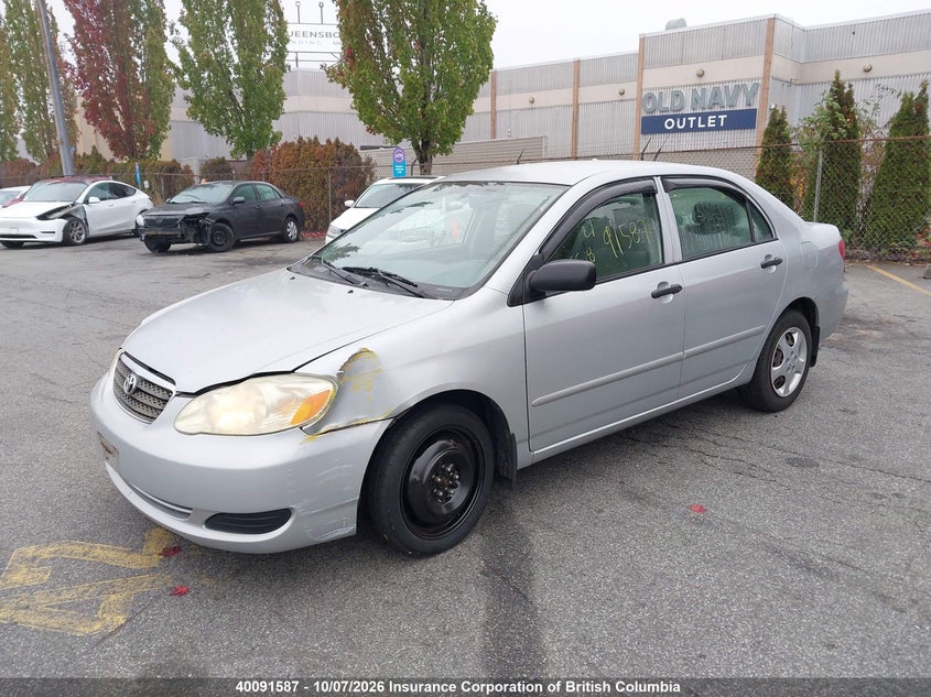 2007 Toyota Corolla Ce/Le/S, Левый бок, IAAI, VIN 2T1BR32E17C795794 — фото 2