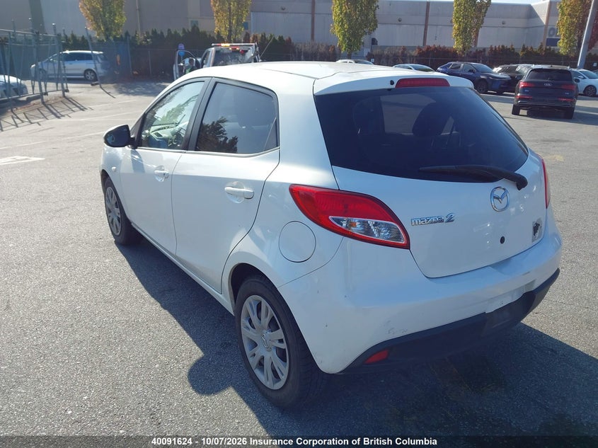 Vin: jm1de1hy1b0111193, lot: 30111313, mazda mazda2 gs/gx 20113