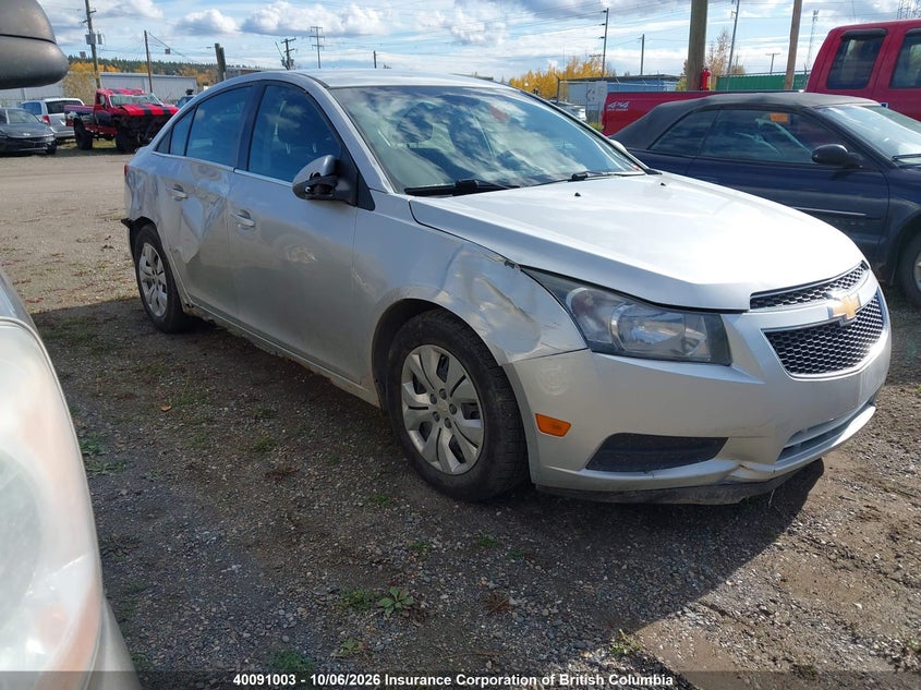 2013 Chevrolet Cruze Lt, Right Front, IAAI, VIN 1G1PC5SB2D7297215