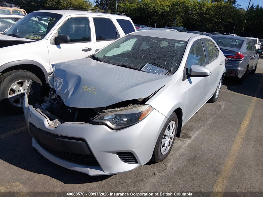 Vin: 2t1burhe6ec085540, lot: 30111361, toyota corolla l/le/le pls/prm/s/s pls 20142