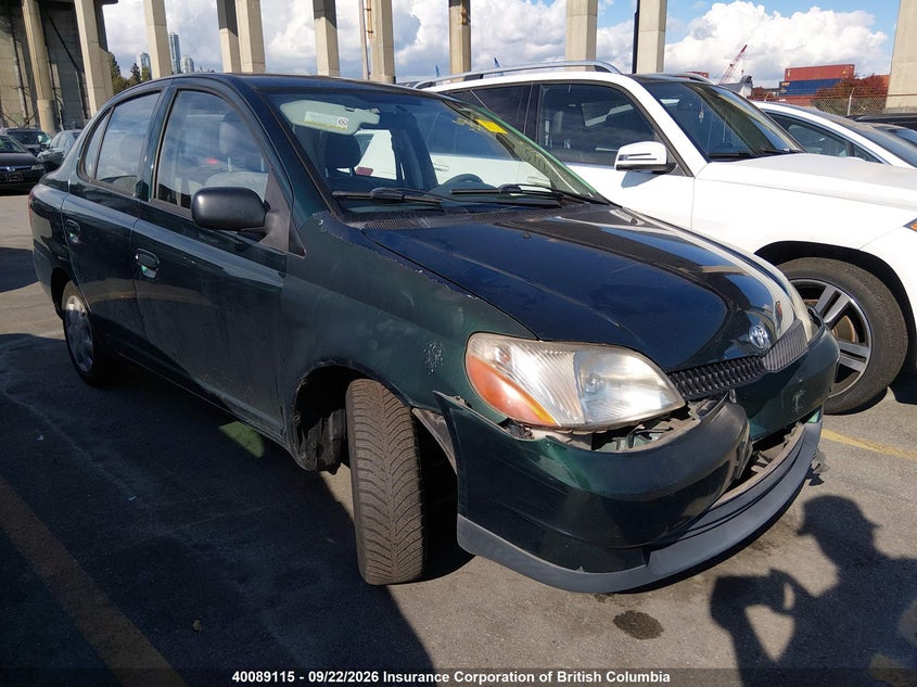 2001 Toyota Echo, Удар спереди, IAAI, VIN JTDBT123110107959