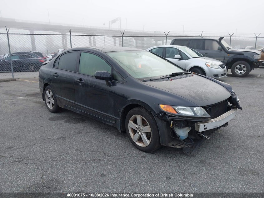 2006 Honda Civic, Front, IAAI, VIN 1HGFA168X6L110394