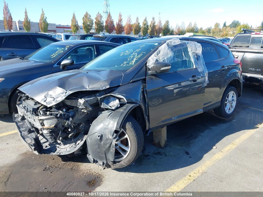Vin: 1fadp3k2xgl317392, lot: 30111529, ford focus se 20162