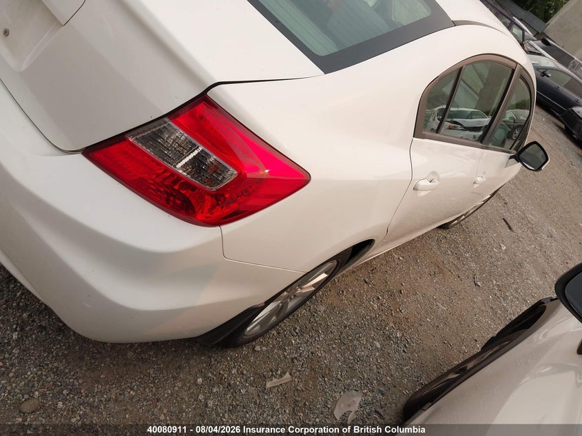 Vin: 2hgfb2f94ch007153, lot: 30111537, honda civic ex-l 20124