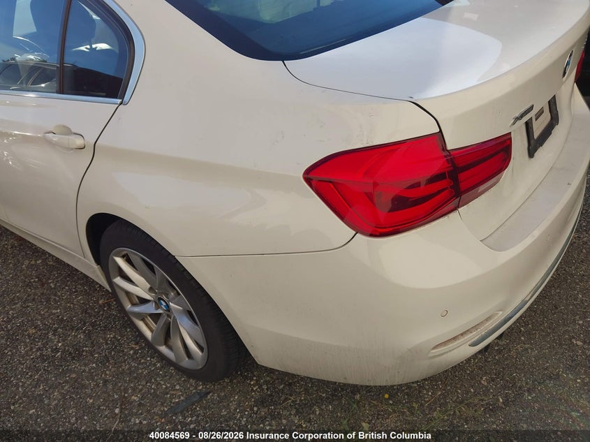 2016 BMW 328 VIN WBA8E3G54GNT74712 — фото 3