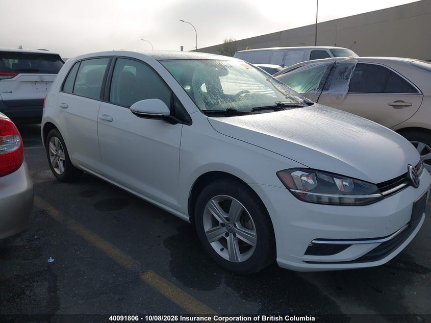 Vin: 3vwg57au0km032745, lot: 30111546, volkswagen golf 20191