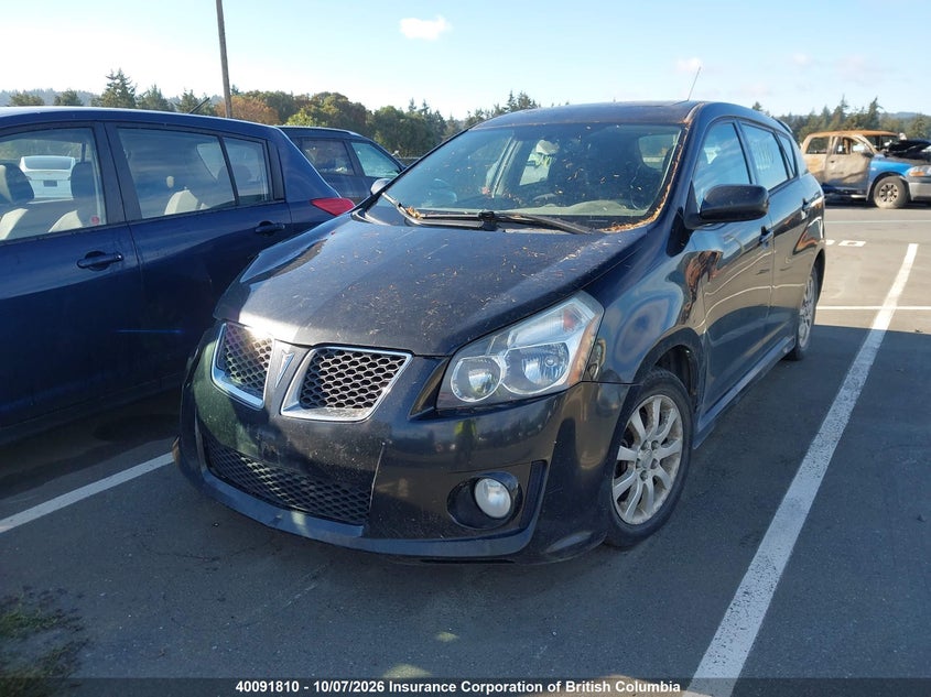 2009 Pontiac Vibe, Right Front, IAAI, VIN 5Y2SR67059Z420479 — photo 2