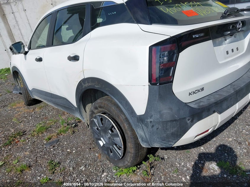 Vin: 3n8ap6bb5sl343334, lot: 30111582, nissan kicks s 20253