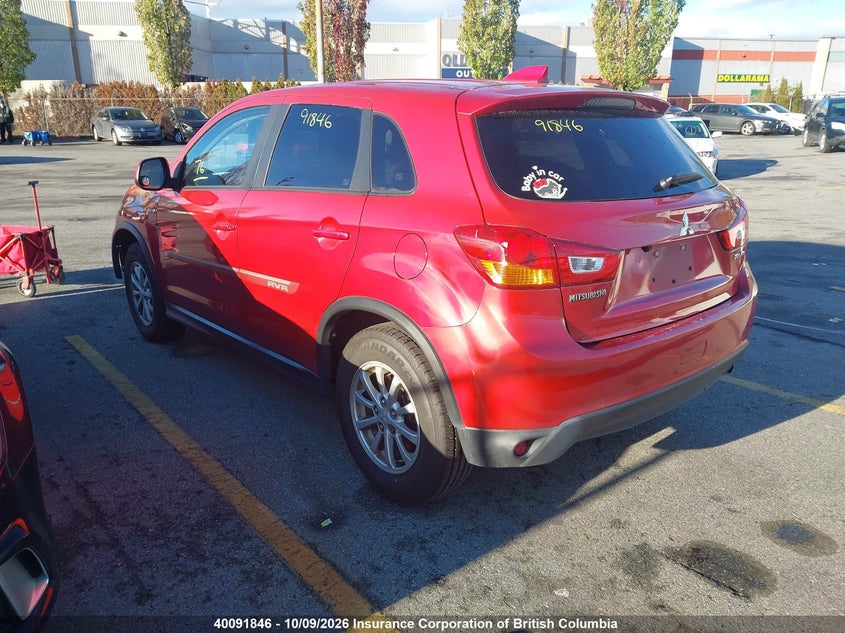 Vin: ja4ah3auxhz612773, lot: 30111608, mitsubishi rvr 20173