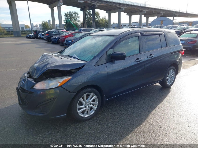 Vin: jm1cw2cl3c0128041, lot: 30111641, mazda 5 20122