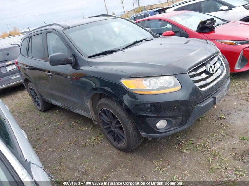 2011 Hyundai Santa Fe Gls, Левый перёд, IAAI, VIN 5XYZGDAG4BG040973