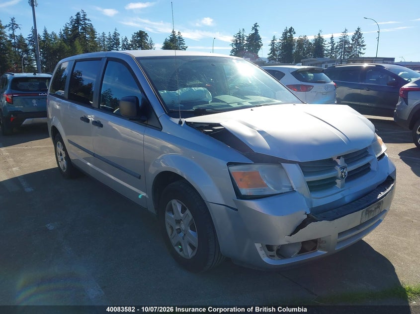 2010 Dodge Grand Caravan Se, Удар спереди, IAAI, VIN 2D4RN4DE0AR287744