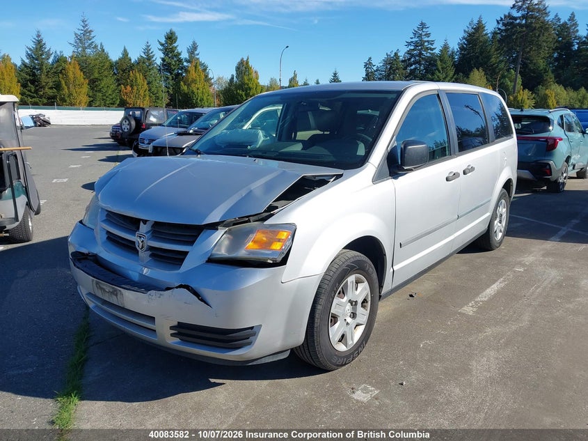 2010 Dodge Grand Caravan Se, Удар спереди, IAAI, VIN 2D4RN4DE0AR287744 — фото 2