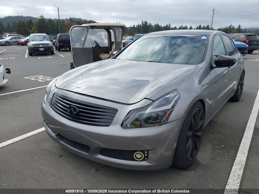 2009 Infiniti G37X, Left Rear, IAAI, VIN JNKCV61F79M355773 — photo 2