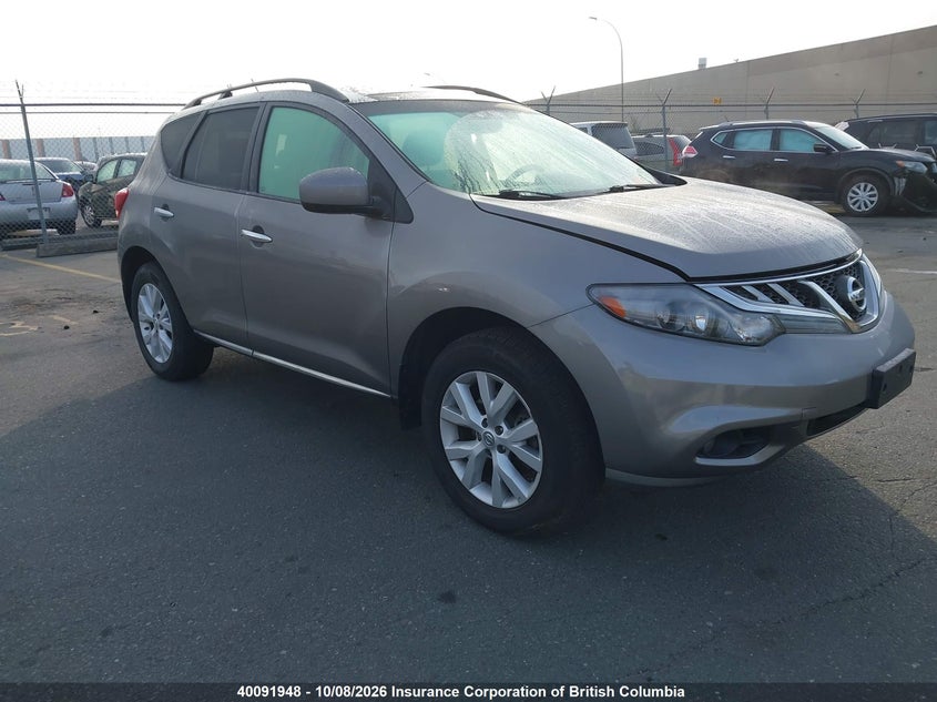 Vin: jn8az1mw4cw209536, lot: 30111761, nissan murano s/sl/le 20121