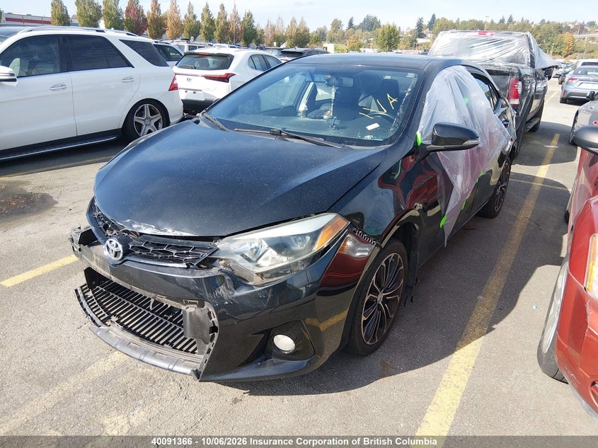 Vin: 2t1burhe9fc233908, lot: 30111816, toyota corolla l/le/le pls/prm/s/s pls 20152