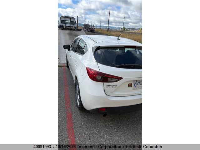 Vin: jm1bm1l73e1188770, lot: 30111817, mazda 3 touring 20143