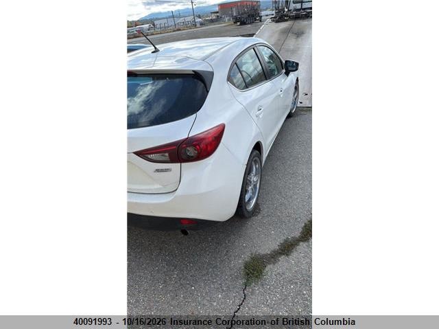 Vin: jm1bm1l73e1188770, lot: 30111817, mazda 3 touring 20144
