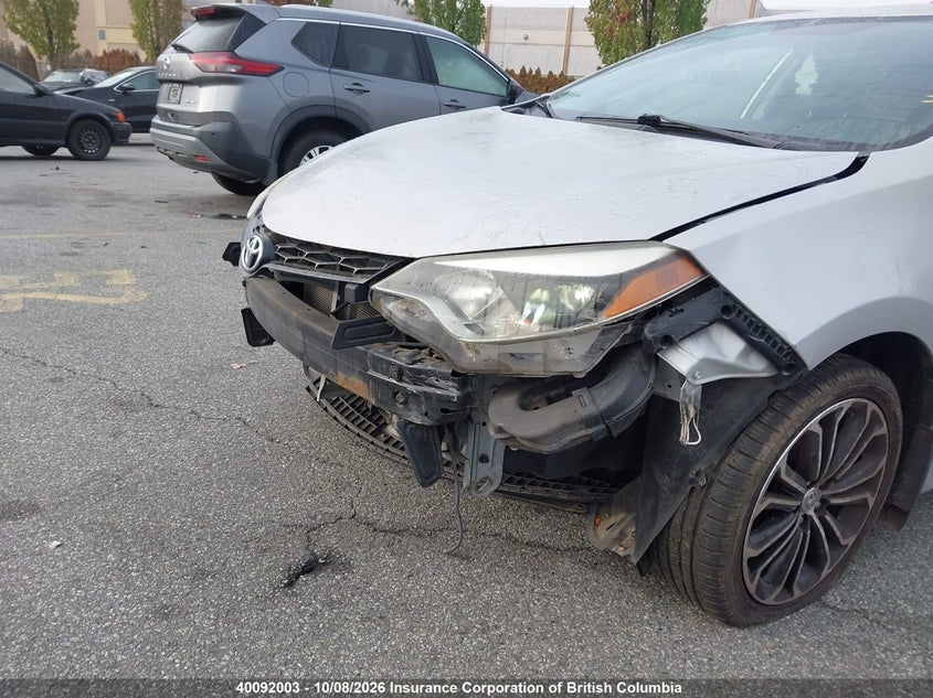 2014 TOYOTA COROLLA VIN 2T1BURHEXEC150728 — фото 6