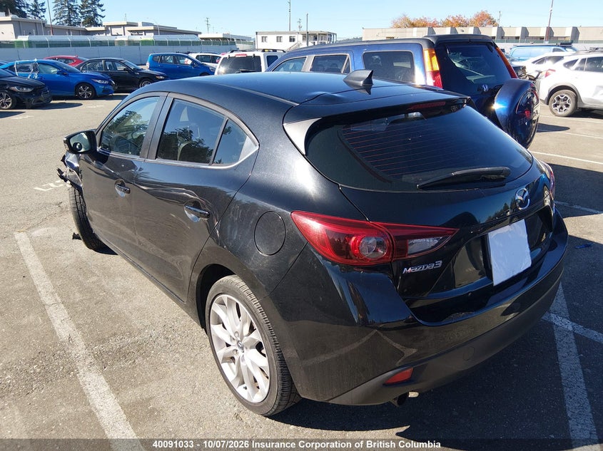 Vin: jm1bm1m35e1207573, lot: 30111924, mazda 3 grand touring 20143