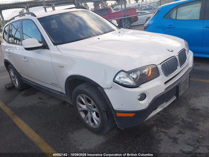 Vin: wbxpc7c41awe54291, lot: 30112007, bmw x3 20101